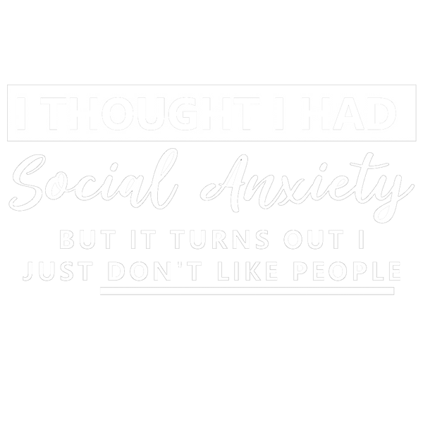 I Thought I Had Social Anxiety, But It Turns Out I Just Don't Like People