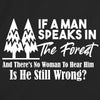 If A Man Speaks In The Forest And There's No Woman To Hear Him, Is He Still Wrong